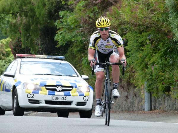 Odlin leading road race